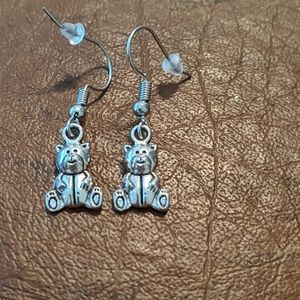 - Teddy Bear Earrings